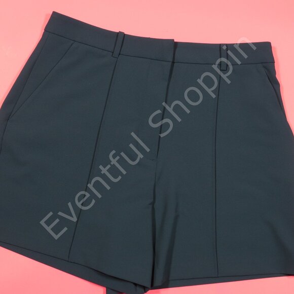 G/FORE Golf Shorts Womens 10 Blue Shadow Stretch High Waist Seamed Twilight